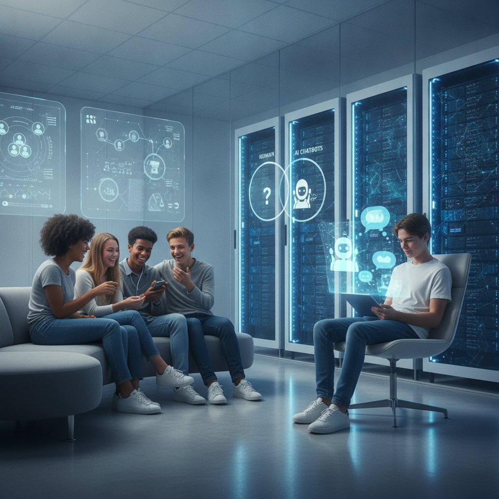 How Character.ai Chatbots Compare to Human Friends for Teen Support