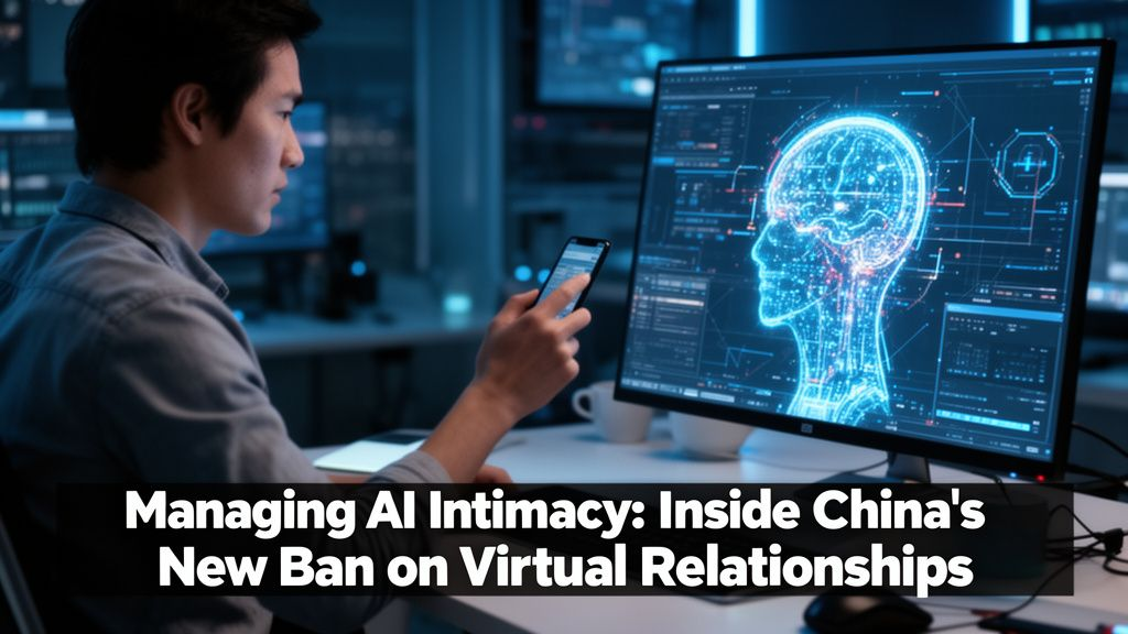 Managing AI Intimacy: Inside China's New Ban on Virtual Relationships