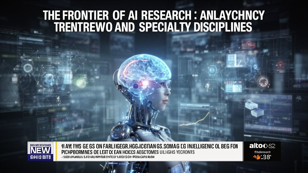 The Frontiers of AI Research: Analyzing Academic Trends and Specialty Disciplines