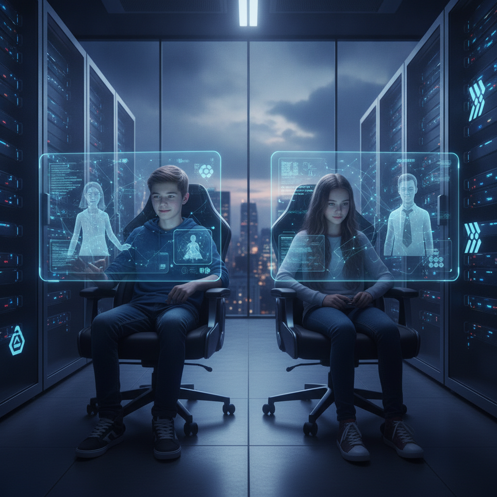 Social Anxieties Driving Teens to Prefer AI Companions