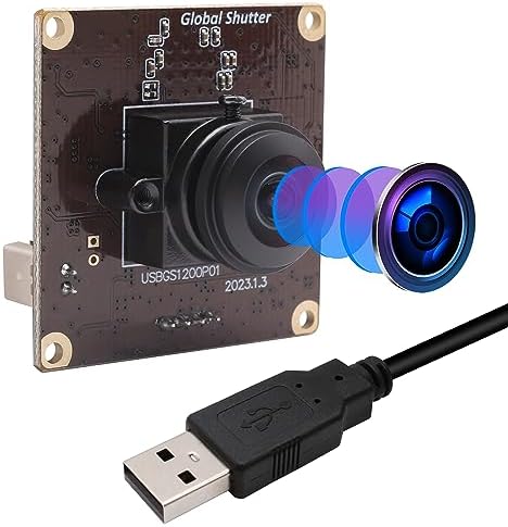 Magnolia Global Shutter HD USB Camera Module 180 Degree Wide