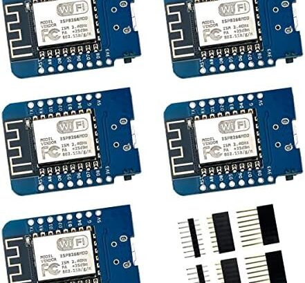 5Pcs D1 Mini NodeMcu ESP8266 ESP-12F WiFi Module Development Board